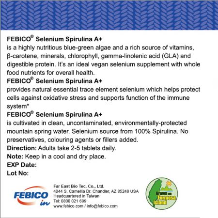 Natural Selenium Spirulina